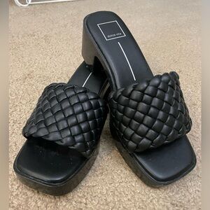 NWOT Dolce Vita Stella Sandals Size 9 Black